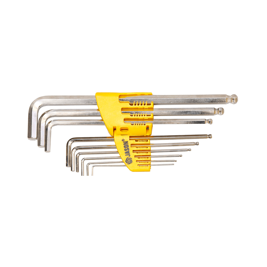 Kunci L Ballpoint 9 Pcs (1,5-10mm)