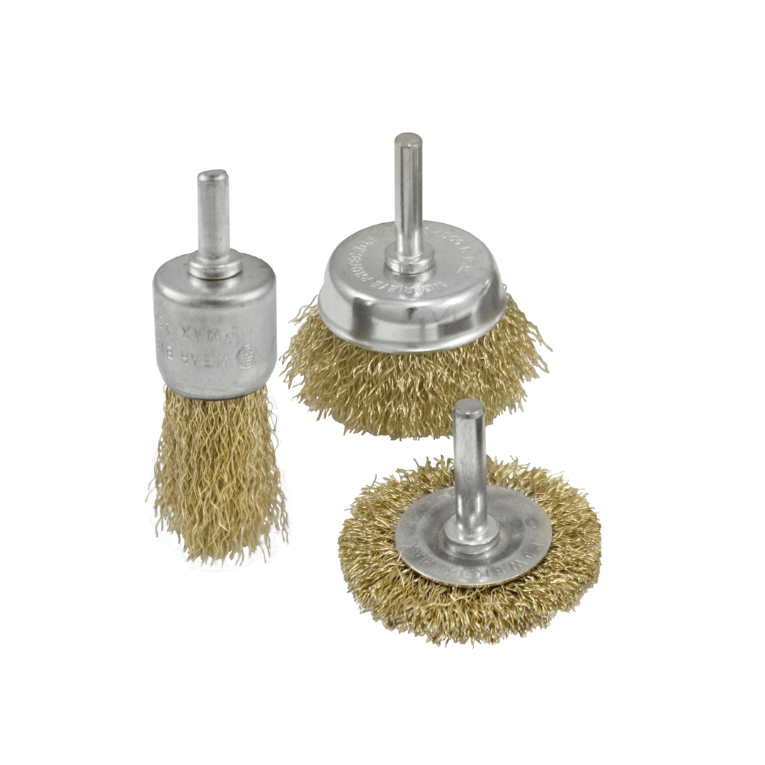 Sikat Baja Gurinda 3 Pcs