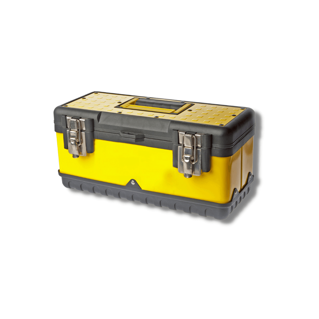 Tool Box  2 Susun Pvc & Steel Kuning 