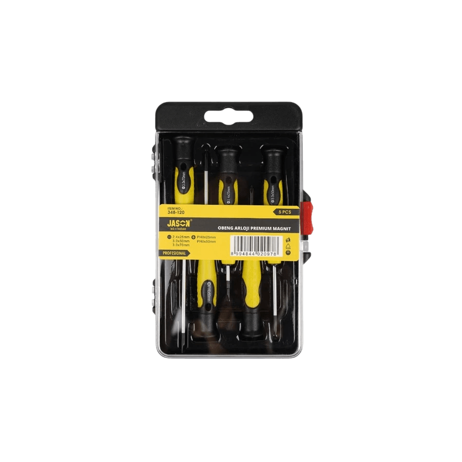 Obeng Arloji Premium Magnit 5 Pcs